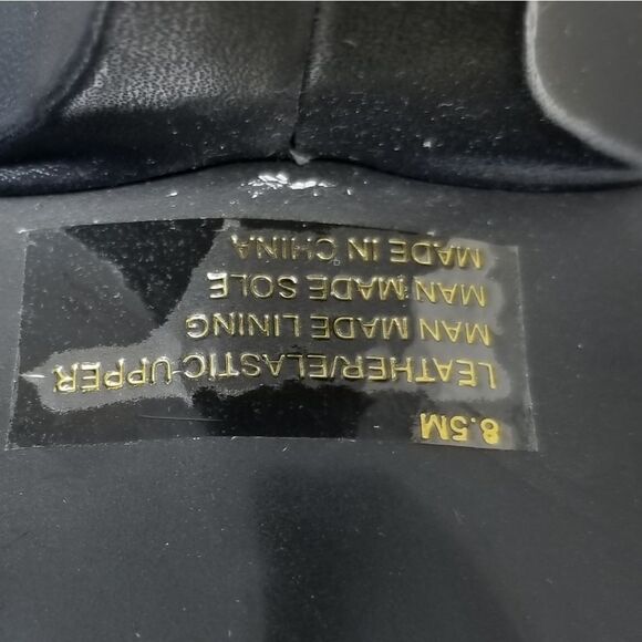 Alex Marie Navy Blue Striped Strappy Sandals. - Picture 6 of 6